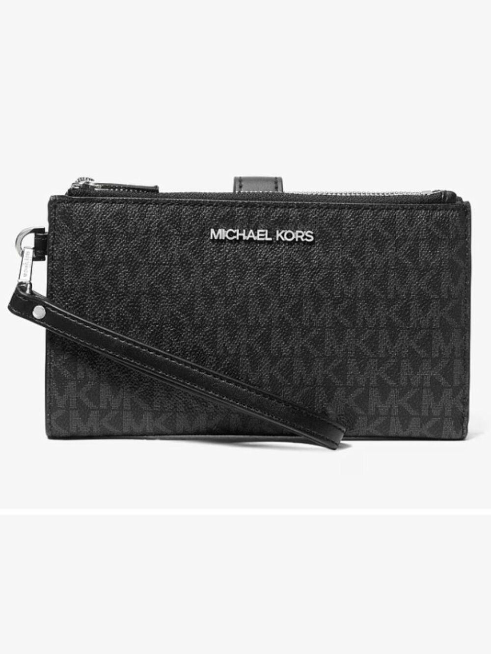 Michael Kors Black Jet Set Wristlet Wallet